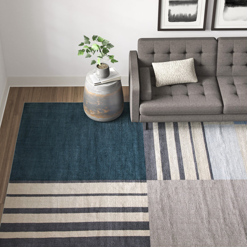 Ruthie Geometric Beige/Green Area Rug & Reviews AllModern